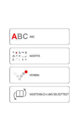 Spielend  Deutsch lernen - Wörter Wortschatz 2