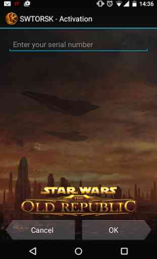 The Old Republic™ Security Key 1