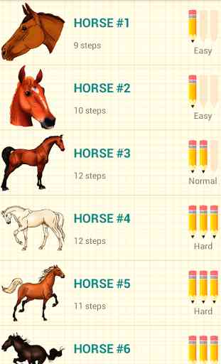 Wie Pferde zeichnen 1