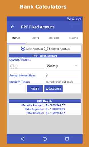 Financial Calculator India 3