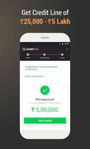 Instant Loan – MoneyTap Credit Line 1