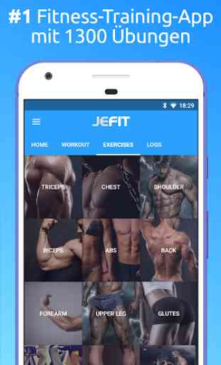 JEFIT Workout Tracker, Gym Plan, Personal Trainer 2