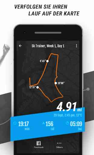 Personal Trainer: 1K, 5K, 10K Marathon GPS Tracker 3