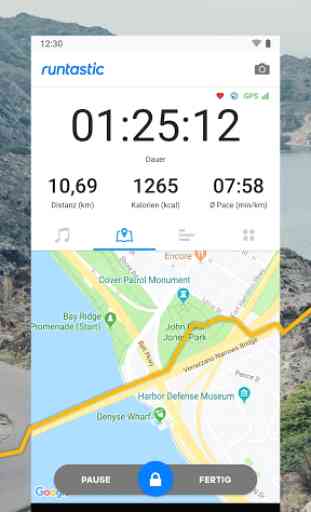 Runtastic PRO Laufen, Joggen und Fitness Tracker 2