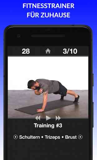 Tägliche Trainings - Fitness & Workouts Trainer 3