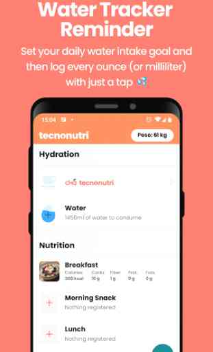 Technutri - calorie counter, diet and carb tracker 4
