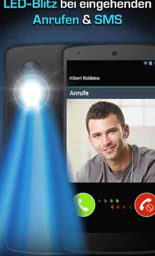 LED-Blitzalarm bei Anruf & SMS 1