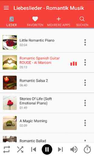 Liebeslieder Romantische Musik 1