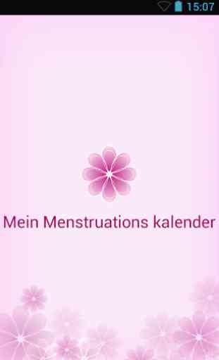 Mein Menstruationskalender 1