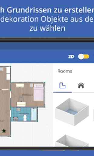 Schwedisches 3D-Hausdesign 3