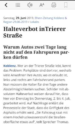 E-Paper der Rhein-Zeitung 2