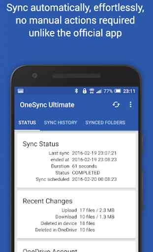 Autosync for OneDrive - OneSync 2