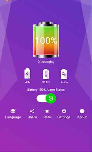 Battery 100% Alarm 1