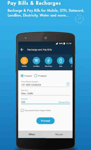 Bill Payment & Recharge,Wallet 4