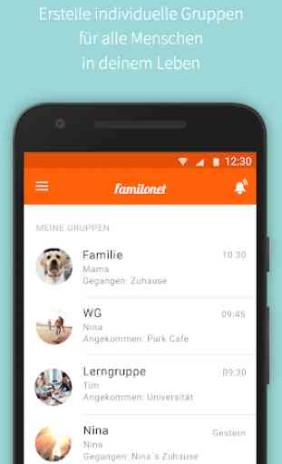 Familien Ortung – Die Eltern & Kinder App 1