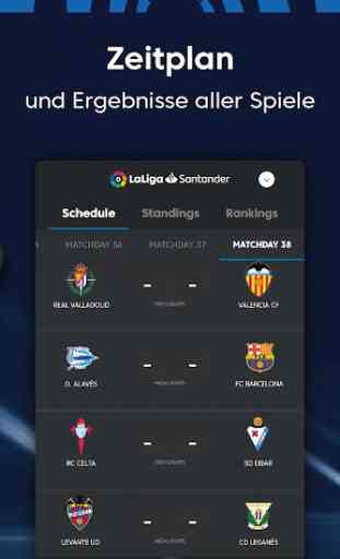 La Liga -  Fußball Offiziellen App 3