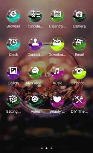 Life in Drops C Launcher Theme 2