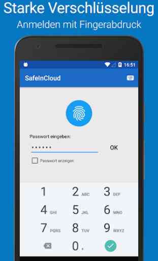 Passwort Manager SafeInCloud Pro 1