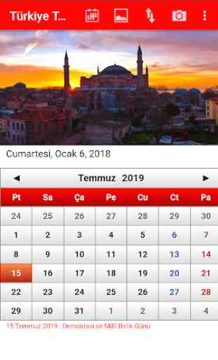 Türkiye Takvimi 2019 4