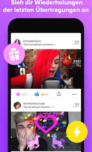 YouNow: Live-Stream, Video-Chat und Geh live 4