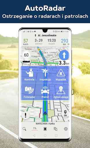 AutoMapa: nawigacja GPS, CB Radio, radary, korki 3