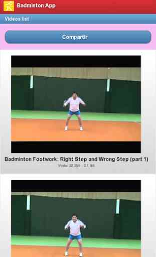 Badminton-Training 2