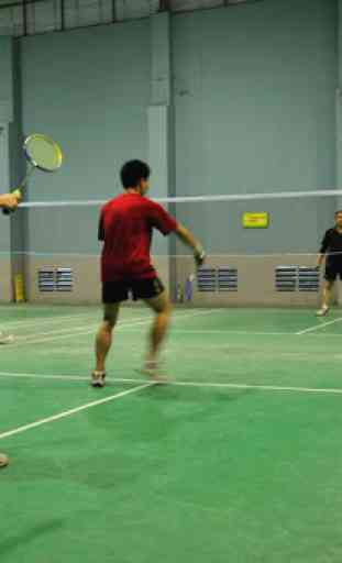 Badminton-Training 4