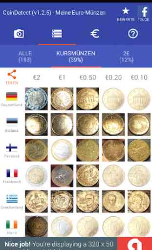 CoinDetect: Euro-Münzprüfer 3