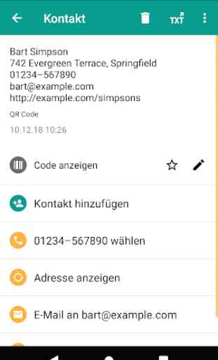 QR & Barcode Scanner (Deutsch) 2