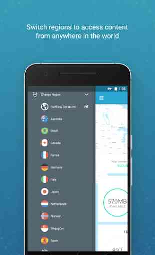 SurfEasy sichert Android VPN 1