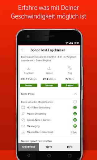 Vodafone SpeedTest 2