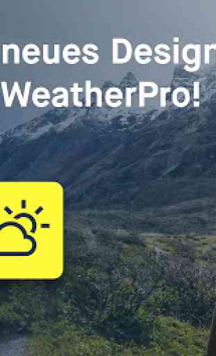 WeatherPro: Wetter, Radar & Widgets 1