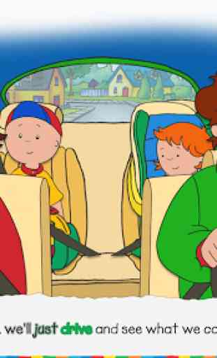 Caillou's Road Trip - Adventure Story & Activities 2