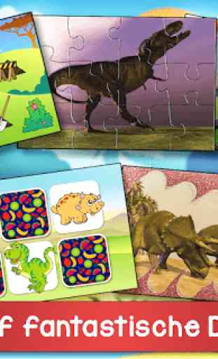 Dinosaurier Abenteuer - Gratis Spiel für Kinder 1