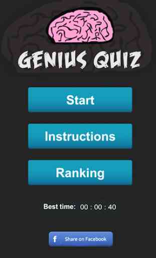 Genius Quiz - Smart Brain Trivia Game 1