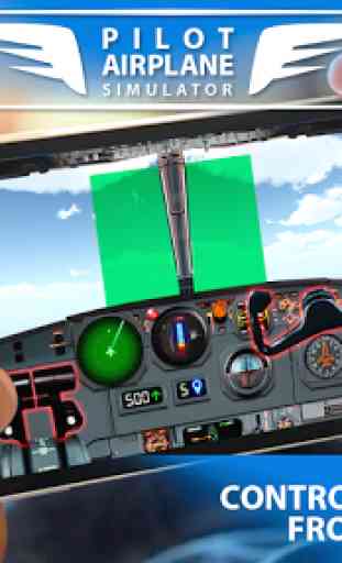 Pilot-Flugzeug-simulator 3D 1