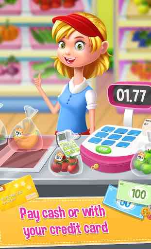 Supermarkt-Manager-Spiel: Shop für Mädchen 1