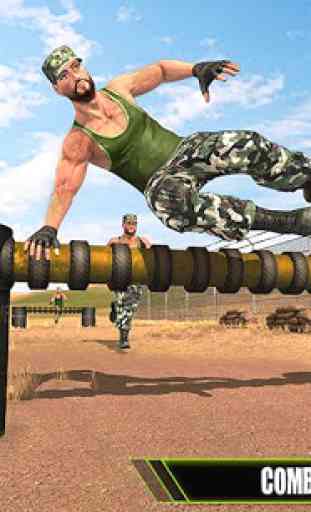 US Army Training School Game: Hindernislaufrennen 3