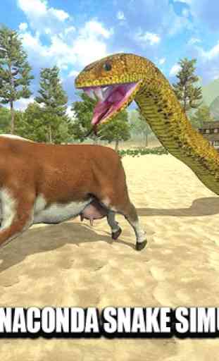 Wild Anakonda snake attack 3D 4