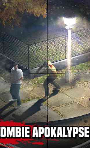Zombie Hunter Sniper: Apokalypse Action Spiele 3