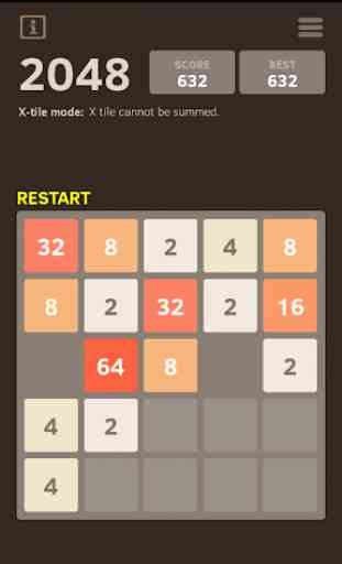 2048 Number puzzle game 2