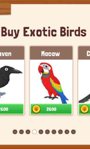 Bird Land: Zooladen Spiel, spiele mit einem Vogel 1