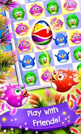 Birds Pop Mania: Match 3 Games Free 3