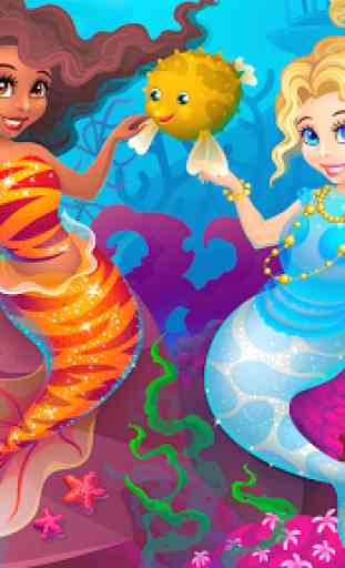 Meerjungfrau Mädchenspiel 1