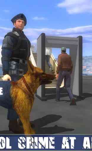 Polizeihund Flughafen Crime 4