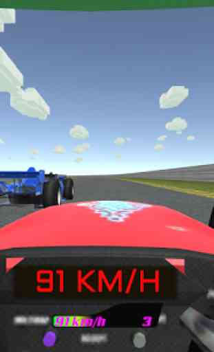 3D-Echt Formel-Rennsport 3