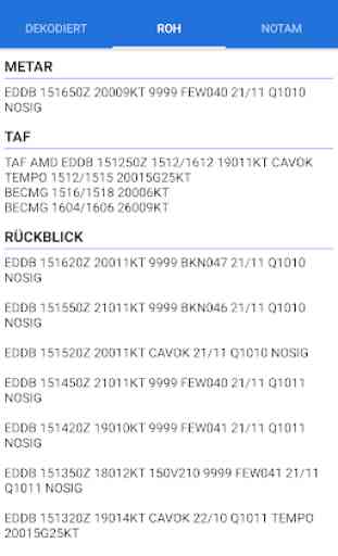 Avia Weather - METAR & TAF 3