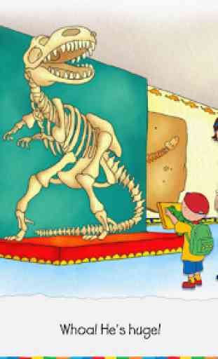 Caillou the Dinosaur Hunter - Story and Activities 3