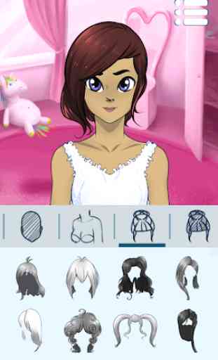 Avatar-Ersteller: Mädchen 1