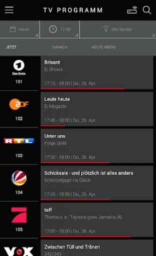 Vodafone Kabel TV App 3